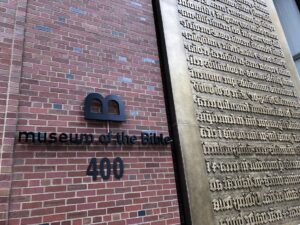 Museum of the Bible and Codex Climaci Rescriptus